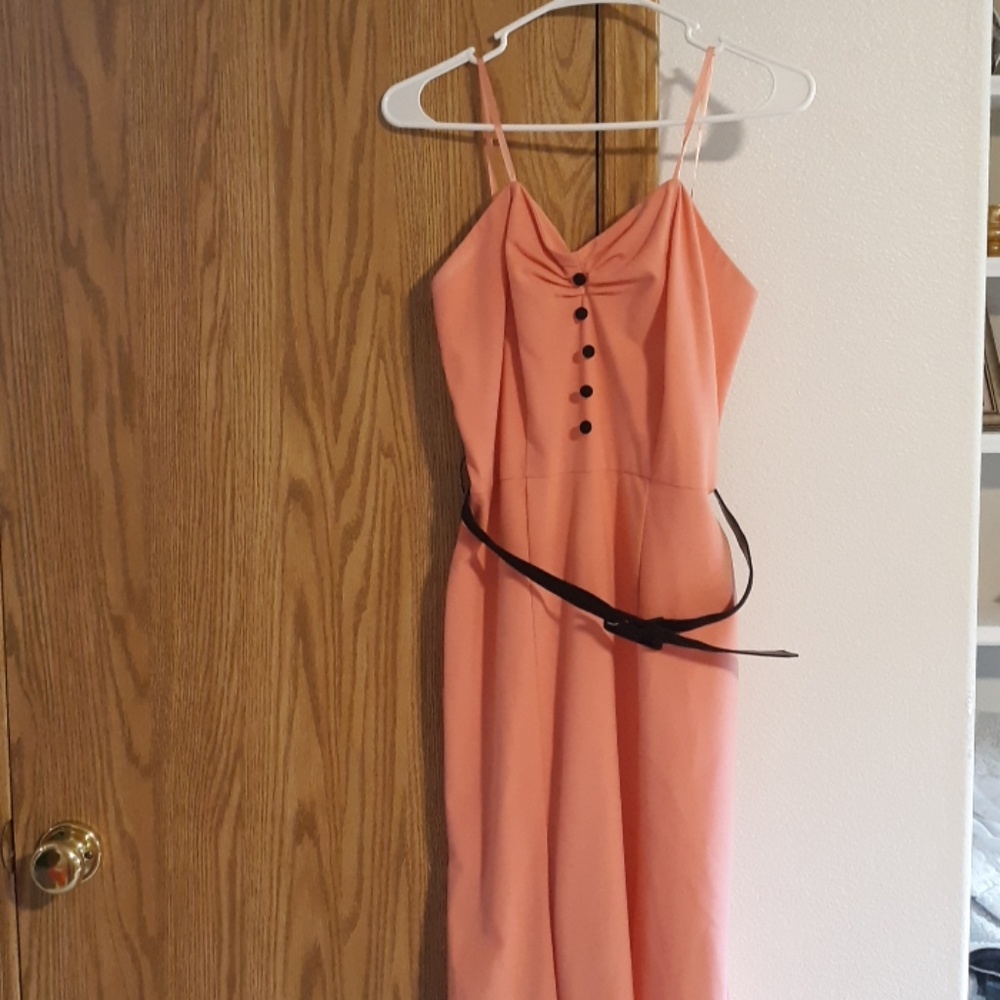 Belted pinup dress